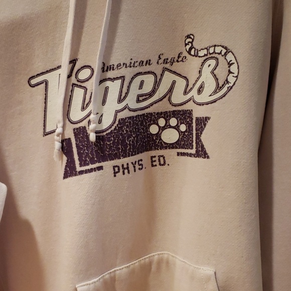 🔴American Eagle Tigers Phys. Ed. Lavender Hoodie - Picture 2 of 8